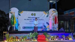 Inilah Pesan Kepala Kesantrian di Pelantikan PR IPM Al Mizan Putra Periode 2026–2027