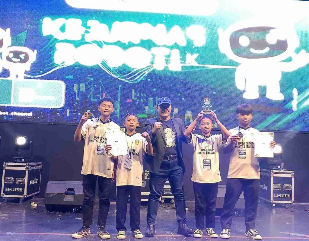 Kejurnas Robotik 2026, Tim Robotik SMP Muhammadiyah 1 Babat Raih Juara 1 dan Juara 2