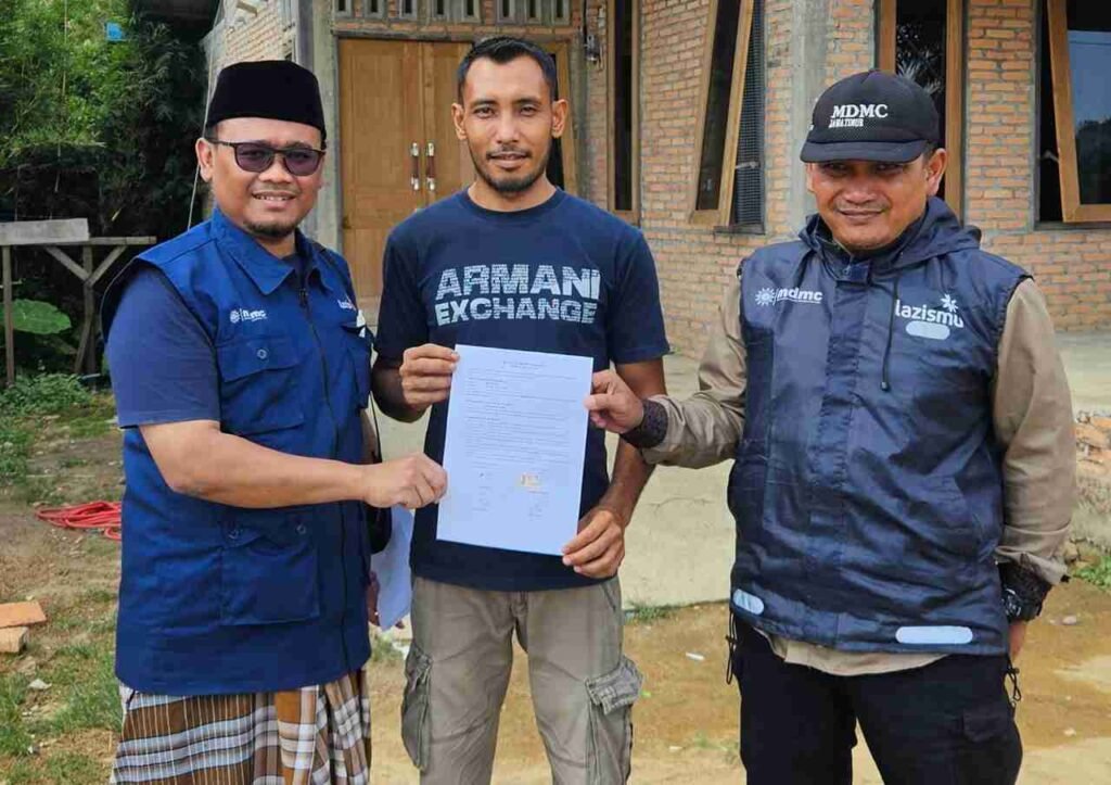Muhammadiyah Jawa Timur Resmi Membeli Lahan untuk Pembangunan Sumur Bor di Aceh Tamiang