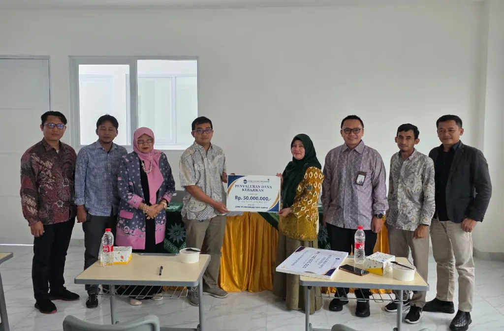 BPR Syariah Matahari Salurkan CSR Rp100 Juta untuk Penguatan Pendidikan Sekolah Ruhama