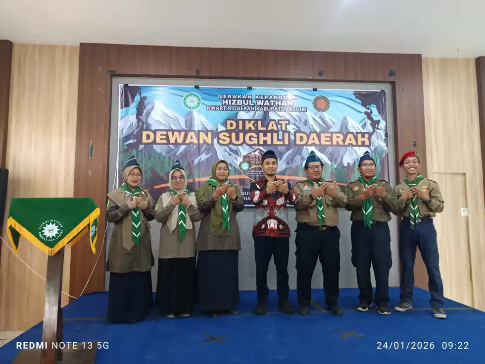 Diklat Dewan Sughli Kwarda HW Kediri Tekankan Etika Bermedia Sosial