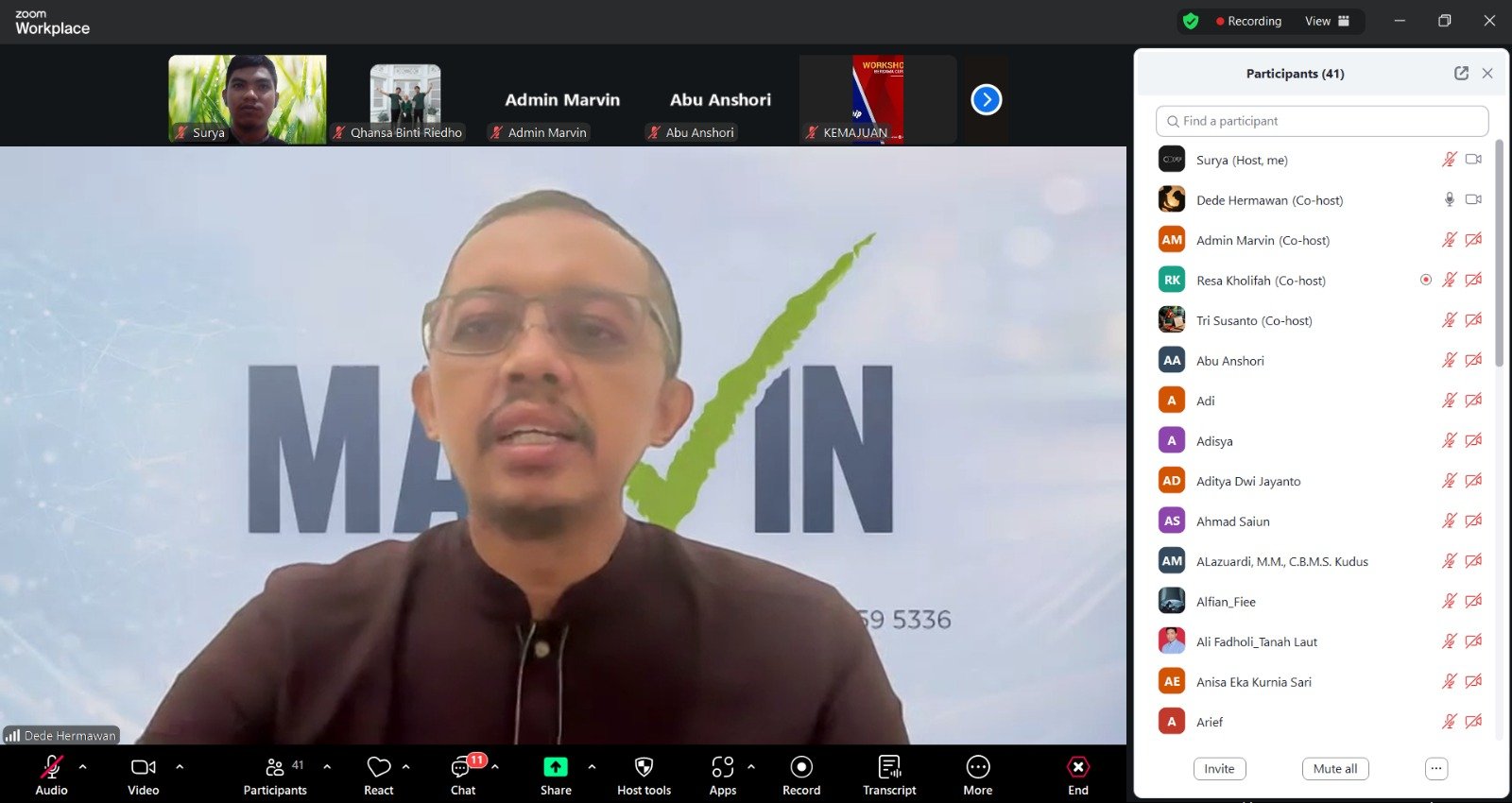 SUMU Kolaborasi dengan Marvin Perceka Edukasi Dorong Pertumbuhan Bisnis Bimbingan Belajar Berbasis Kemitraan di Era Digital