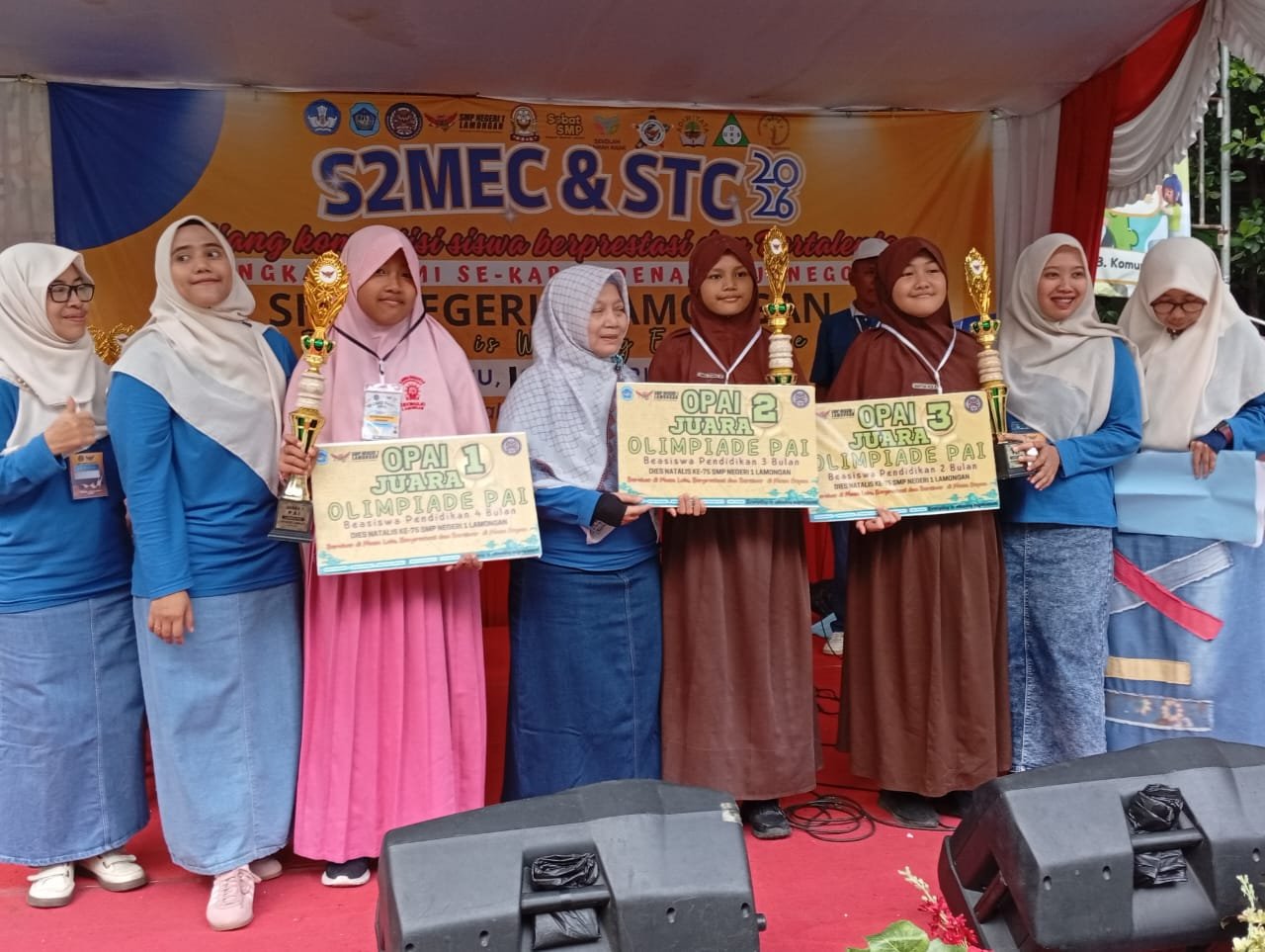 SD Muhammadiyah 1 Lamongan Raih Juara 1 OPAI di SMP Negeri 1 Lamongan