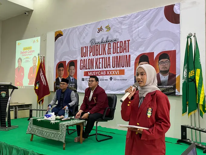 Menjemput Kepemimpinan Baru, IMM Surabaya Gelar Uji Publik Calon Ketua Umum