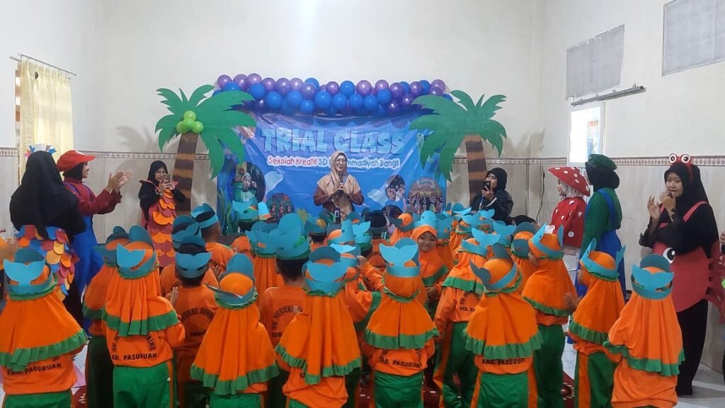 Kenalkan Dunia SD dengan Cara Menyenangkan, Sekolah Kreatif SD Muhammadiyah Bangil Gelar Trial Class