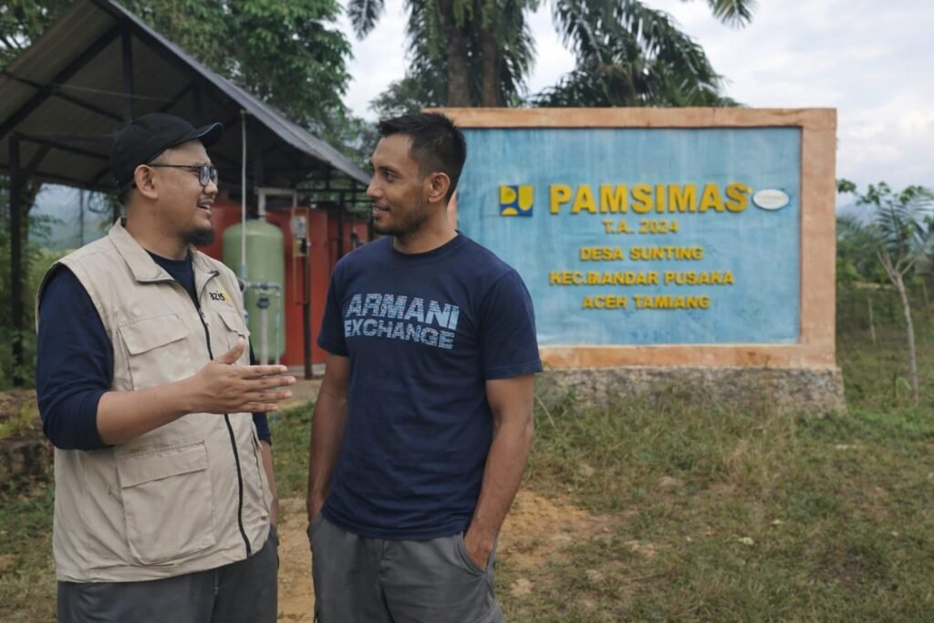 Lazismu Jawa Timur Perkuat Akses Air Bersih di Aceh Tamiang melalui Program Sumur Bor