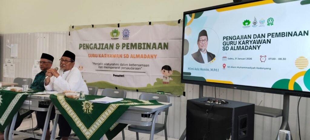 Pengajian dan Pembinaan SD Almadany Gresik Tekankan Urgensi Akhlaqul Karimah dalam Peningkatan Mutu Pendidikan