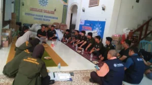 Tiba di Tapanuli Selatan, Relawan KAWANMU Lakukan Pendampingan Psikososial Anak Penyintas