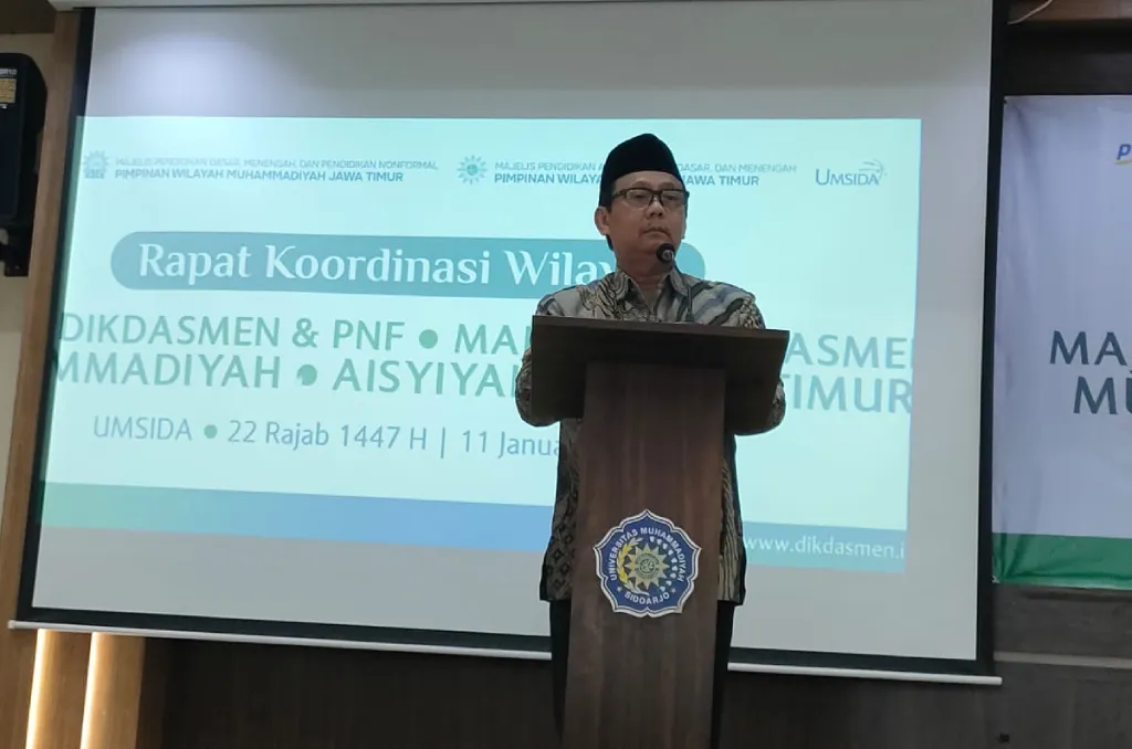 Majelis Dikdasmen PNF PWM Jatim Gelar Rakorwil 2026, Fokus Perbaikan Mutu dan Konsolidasi Data Sekolah