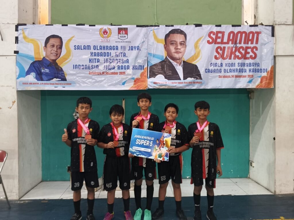 Sekolah Inovatif Jagir Tuai Prestasi di Ajang Kabaddi KONI 2025