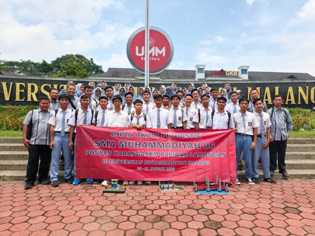 Kolaborasi dengan UMM Malang, SMAMUSIX Sukses Gelar Ujian Akhir Prodistik Berbasis IT