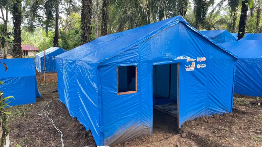 Muhammadiyah Bangun 31 Hunian Darurat untuk 148 Penyintas Bencana di Batu Hula