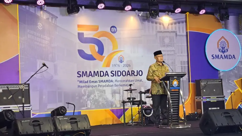 Milad ke-50 SMAMDA Sidoarjo, Haedar Nashir Tegaskan Keteladanan Kepemimpinan