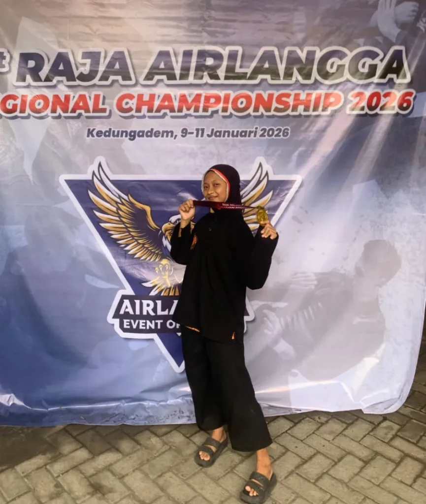 Siswi MTs Muga Sumberrejo Raih Emas dan Perak di Kejuaraan Raja Airlangga