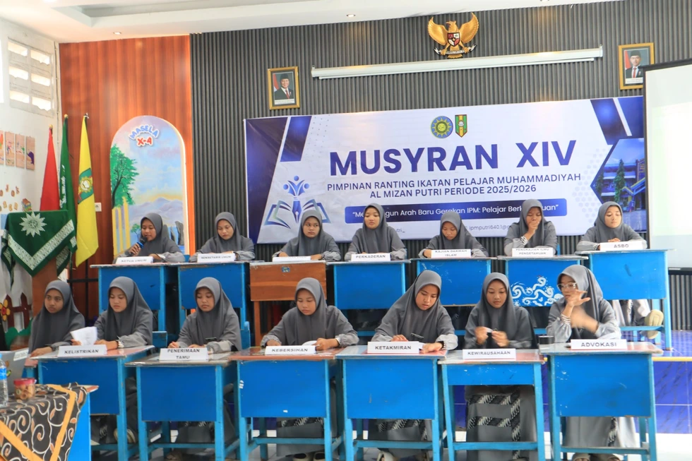PR IPM Al Mizan Putri Selenggarakan Musyran XIV Periode 2025–2026