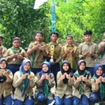 Kreativitas dan Kekompakan Antar Pandu SMP Muhammadiyah 8 Gresik Raih Prestasi di Lomba Pionering HW Kabupaten Gresik