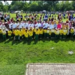 Peluncuran IGABA Mandiri di Ngawi Dirangkai Senam Massal Anak Aisyiyah