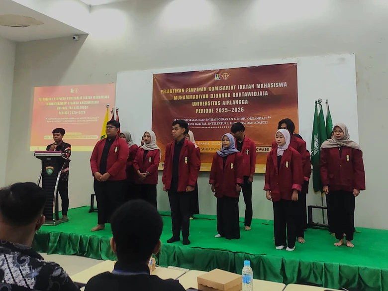 Resmi Dilantik, Pimpinan Komisariat IMM Djuanda Kartawidjaja Jadi Komisariat Kelima di Universitas Airlangga