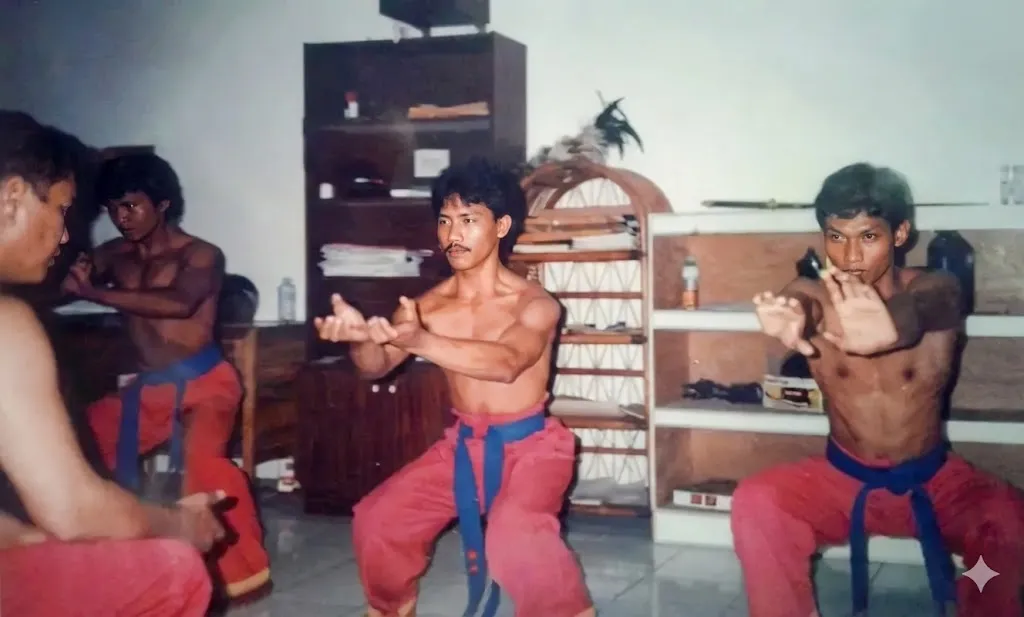 Nyantri di Maskumambang, Mengajar Silat di Masjid KH Mas Mansur