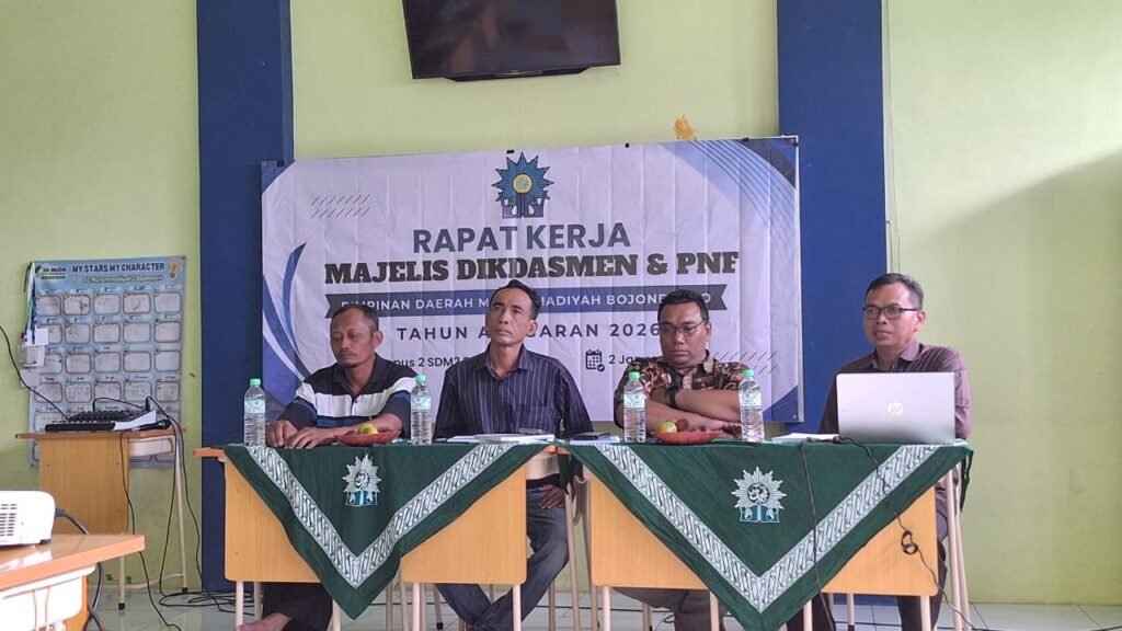 Raker Dikdasmen dan PNF PDM Bojonegoro 2026: Menyalakan Spirit Iqra, Meneguhkan ‎Pendidikan Berkemajuan