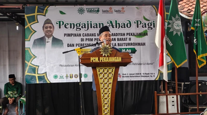 Satukan Semua Lapisan, Pengajian Ahad Pagi PCM Pekajangan Bersama KH. Tafsir