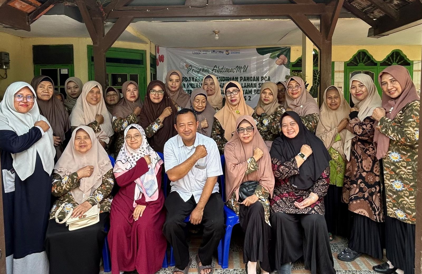 Dorong Kemandirian Pangan Keluarga, AbdimasMu Gandeng PCA Prambon