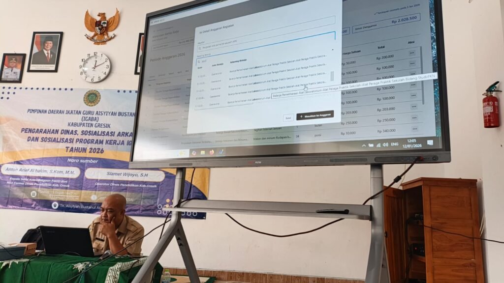 Amankan ARKAS Tahun 2026, PD IGABA Kabupaten Gresik Ingatkan Transparansi Data KB TK ABA