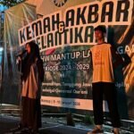 Prosesi Api Unggun Semarakkan Kemah Akbar Hizbul Wathan Mantup