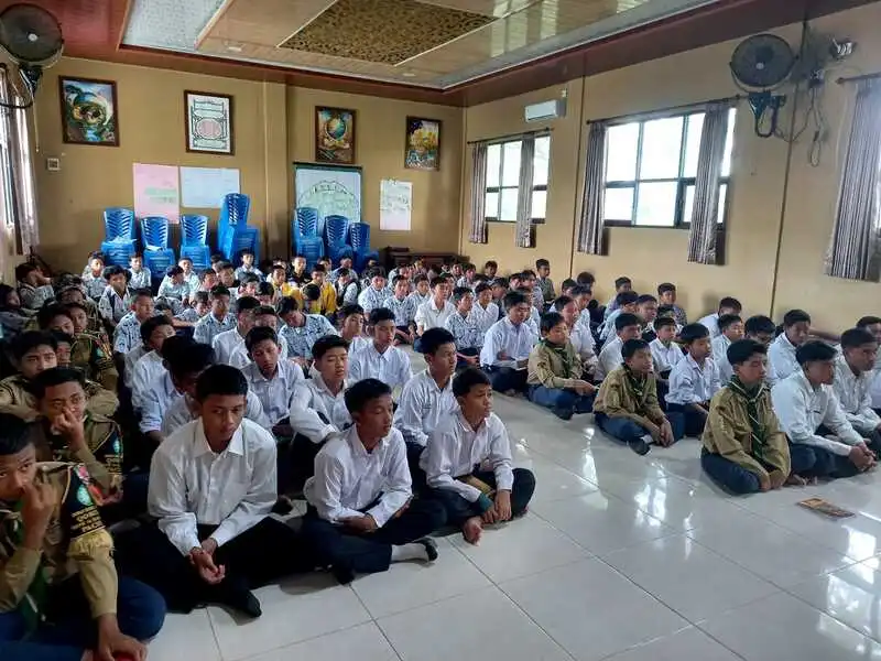 Musyawarah Anggota Organisasi Intra Sekolah SMPM Jipat Karangasem Digelar Seharian Penuh