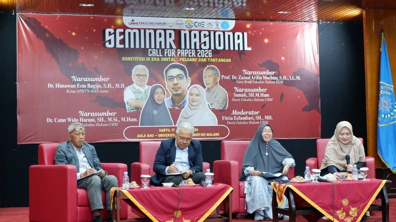 FH UMM Soroti Dinamika Konstitusi, Kekuasaan, dan Teknologi Digital