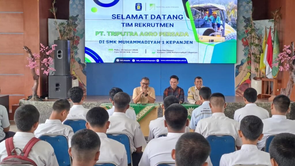 Dinilai Kompeten, Siswa SMK Muh1 Kepanjen Jadi Incaran PT Triputra Agro Persada