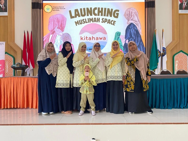 Muslimah Space ‘Kita Hawa’ Resmi Diluncurkan PDNA Kota Batu sebagai Majelis Taklim Kekinian