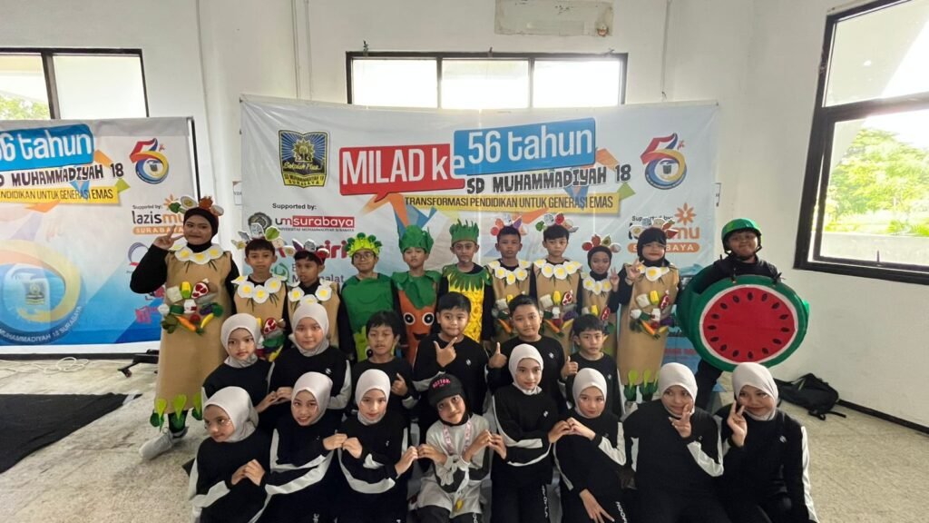 Drama Musikal Meriahkan Perayaan Milad ke-56 SD Muhammadiyah 18