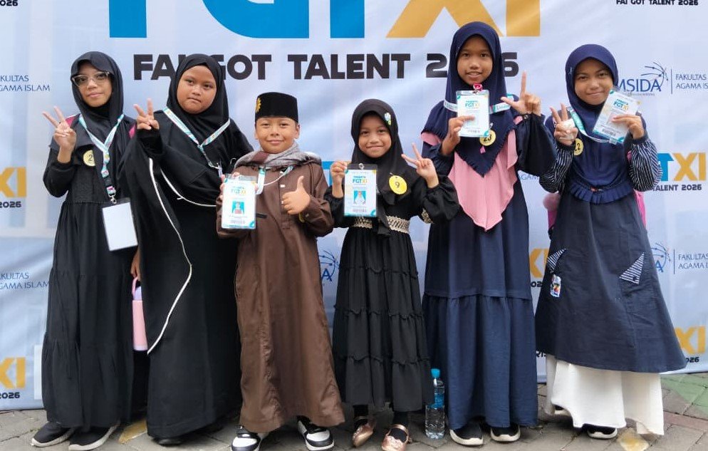 SD Muhammadiyah 1 Driyorejo Delegasikan Enam Siswa Terbaik Ke Ajang Umsida FGT XI 2026 pada Dua Kategori Lomba