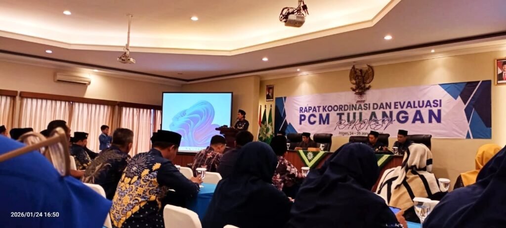 SD Muda Tusida Ikuti RAKOREV PCM Tulangan 2026, Perkuat Sinergi dan Perluas Peran Persyarikatan