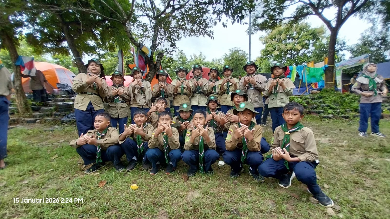 Ketangguhan Qabilah Berlian Primary School Antar Juara PBB Kwarda HW Gresik