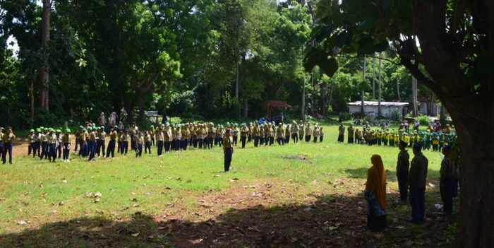 Ceria dan Penuh Antusias, CPA IV Hizbul Wathan Kwartir Cabang Sekaran Resmi Dibuka di Wisata Kebun Leha-Leha Paciran