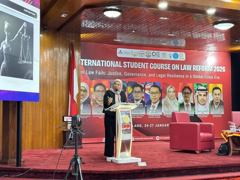 Saat Hukum Kehilangan Makna Keadilan, Akademisi UMM Tawarkan Jalan Reformasi di Forum Internasional