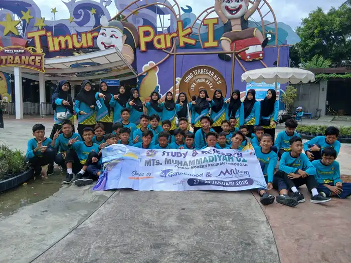 MadtsaMutu Pondok Modern Jelajahi Wahana Sains, Budaya, dan Permainan Ekstrem di Jatim Park 1