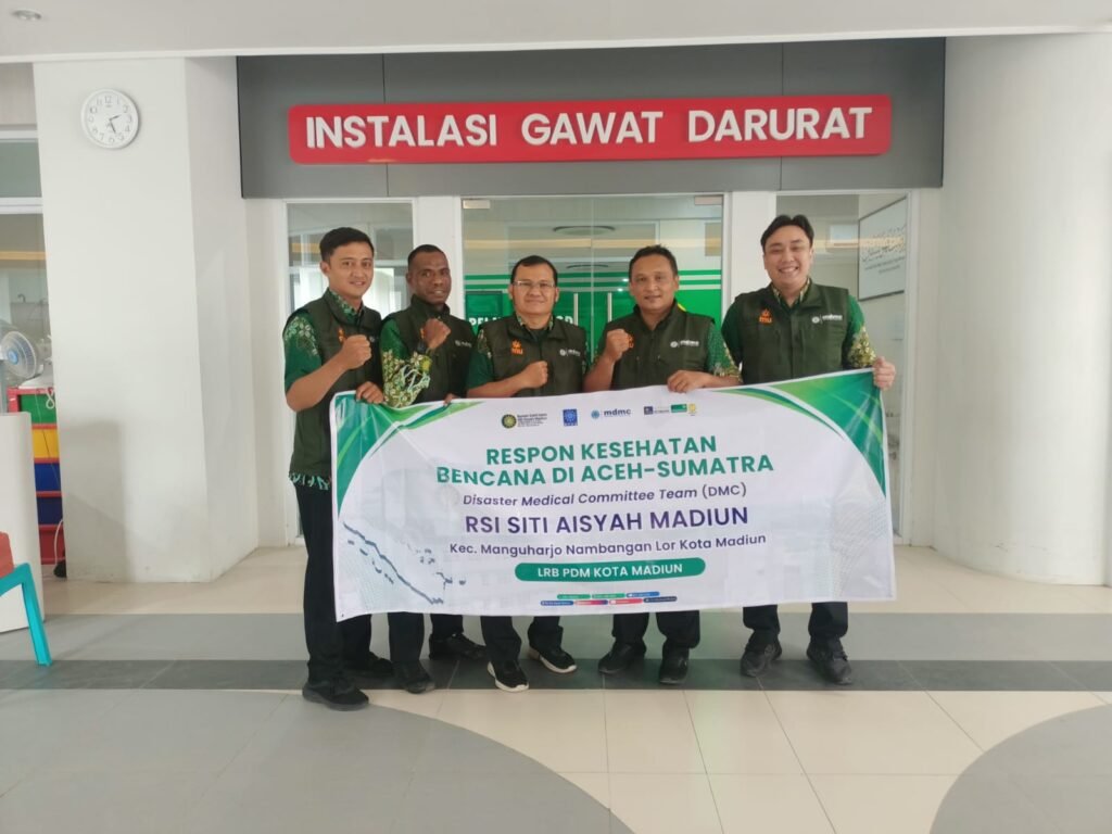 RSI Siti Aisyah Madiun Berangkatkan Tim Medis Darurat ke Lokasi Banjir Aceh Tamiang