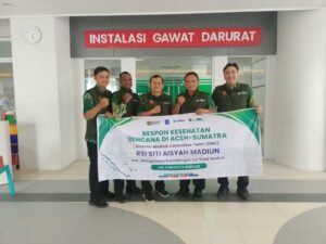 RSI Siti Aisyah Madiun Berangkatkan Tim Medis Darurat ke Lokasi Banjir Aceh Tamiang