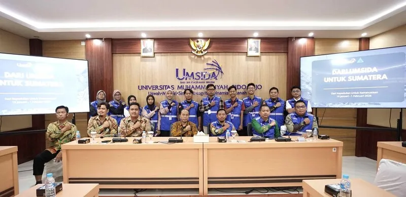 Bramasgana Umsida Berangkat ke Aceh Tamiang, Fokus Beri Layanan Psikososial dan Dukungan Operasional Sekolah Darurat