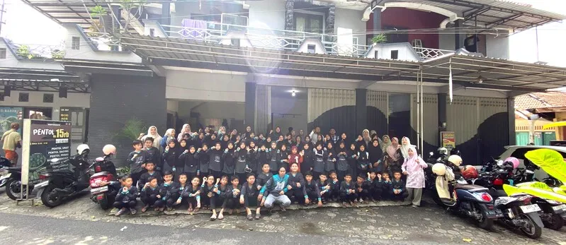 Pererat Silaturahmi, PR IPM MI Muhammadiyah 1 Jombang Gelar Dakwah Keliling