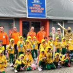 Tanamkan Kesadaran Siaga Bencana Sejak Dini, KB-TK ABA 1 Candi Kunjungi Taman Edukasi BPBD Jatim