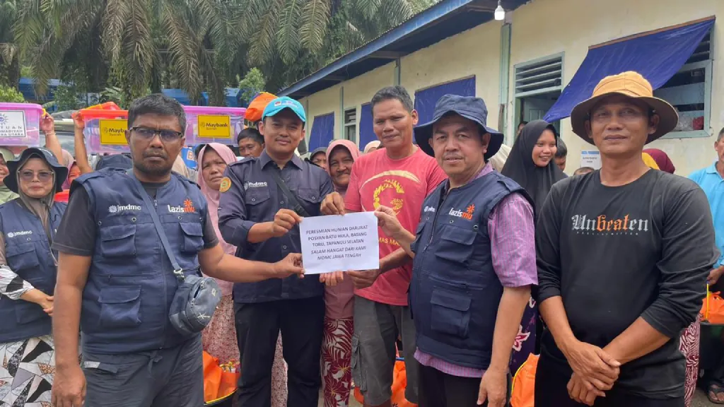 Muhammadiyah Bangun 31 Hunian Darurat untuk 148 Penyintas Bencana di Batu Hula