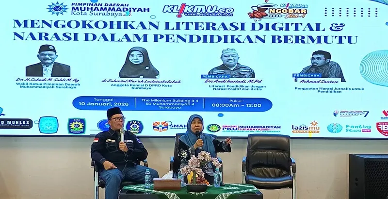 Klikmu Gelar Ngobar Jilid 4 di SD Mudipat, dr. Zuhro Ajak Penulis Ciptakan Gerakan Pembaruan