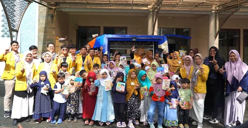 PR IPM PPI AMF Malang Terjunkan 12 Kader untuk Jadi Relawan di Masjid Baiturrahmah