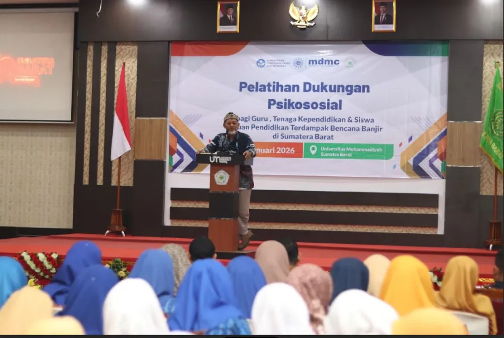 Pulihkan Trauma Pascabencana, Muhammadiyah Dampingi 600 Warga Sekolah di Sumatera