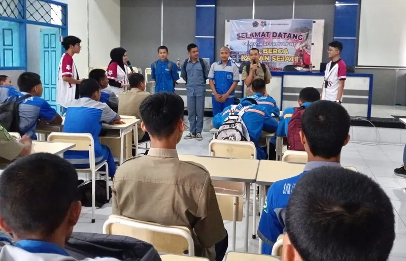 Siap Masuk Dunia Kerja, 70 Siswa SMK Muda Genteng Ikuti Rekrutmen PT Berca Kawan Sejati