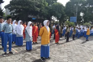 Perguruan Muhammadiyah Wotan Gelar Apel Awal Semester Genap